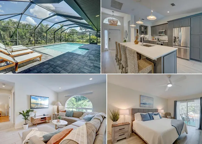 Family Oasis! Heated Salt Water Pool -Renovated-Great Central Location-Beach Gear-Free Bikes!